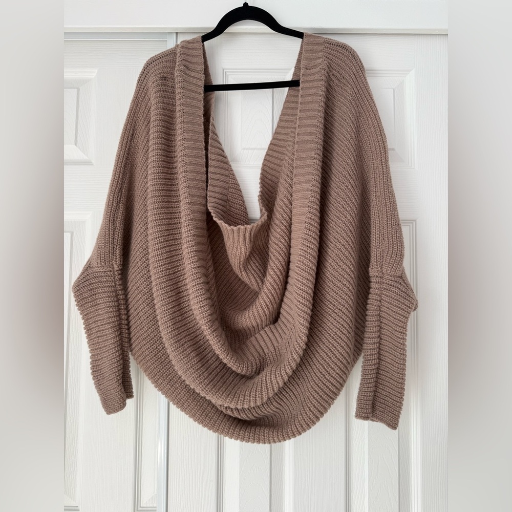 SHEIN LUNE batwing sleeve duster cardigan